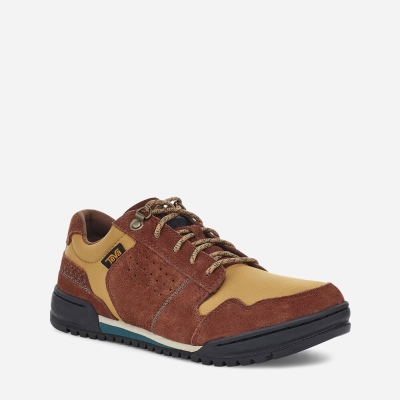 Teva Highside '84 Men's Brown / Maroon Sneakers CA10379 Canada Online